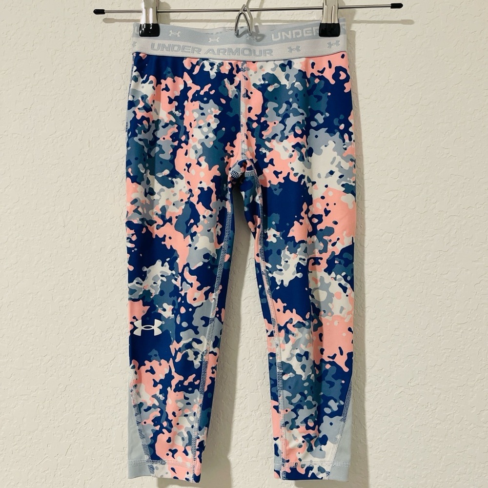 Under Armour Girl's Multicolor Camo Leggings